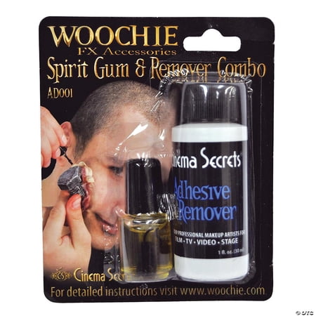Morris Costumes Spirit Gum with Remover Carded