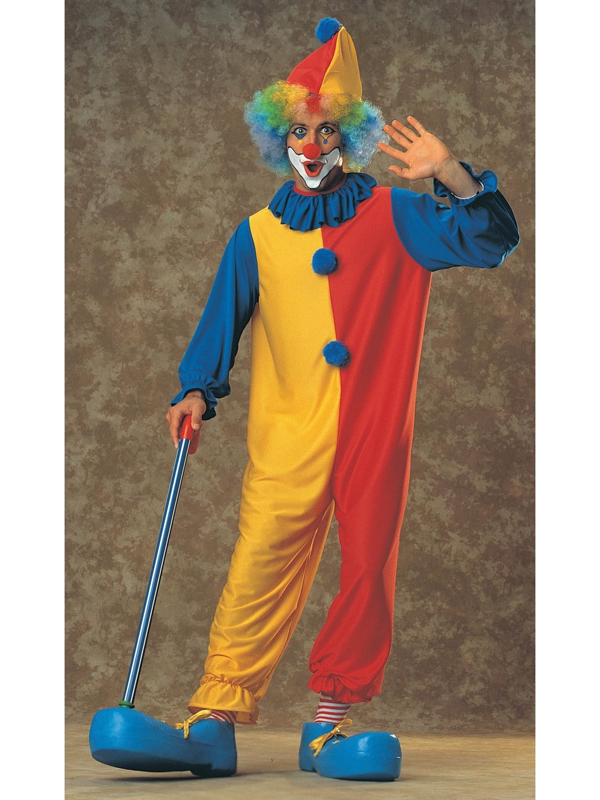 CLASSIC CLOWN ADULT COSTUME SMALL main image 1