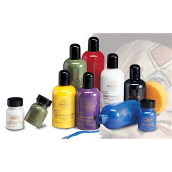 Costumes For All Occasions DD206 Liquid Makeup 1 Oz Purple