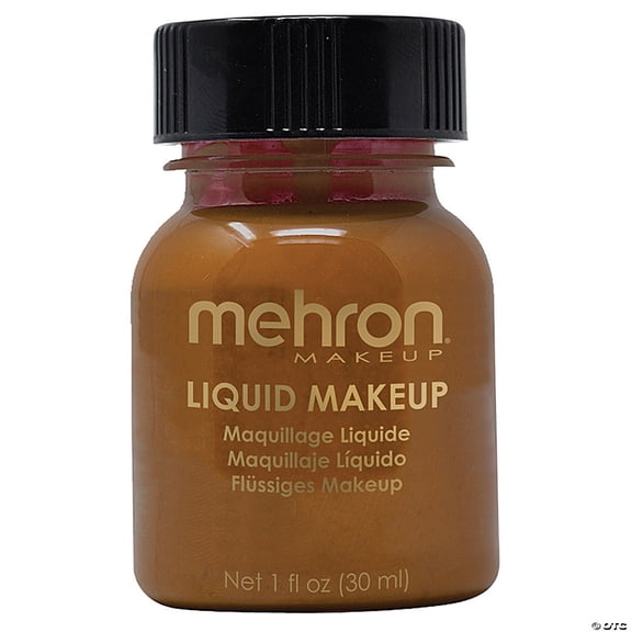 Costumes For All Occasions DD208 Liquid Makeup 1 Oz Brown
