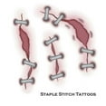 thumbnail image 1 of Costumes For All Occasions DF205 Tattoo Staple Stitch Fx, 1 of 1