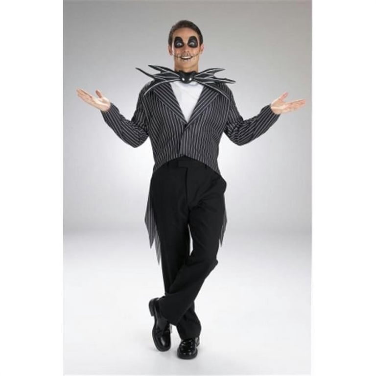 Disfraz De Jack Skellington Para Adultos – Licencia Oficial De The Nightmare Before Christmas, Incluye Máscara, Chaqueta, Pantalones Y Más, Ideal Para Halloween