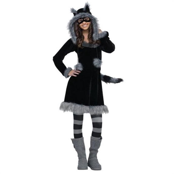 Costumes For All Occasions FW121713TN Sweet Raccoon Teen 0-9