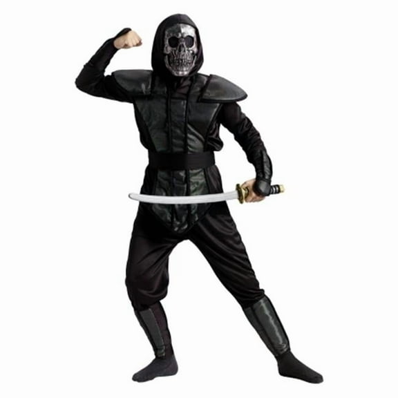 Costumes For All Occasions FW130412SM Large Small Ninja Master Child 4-6