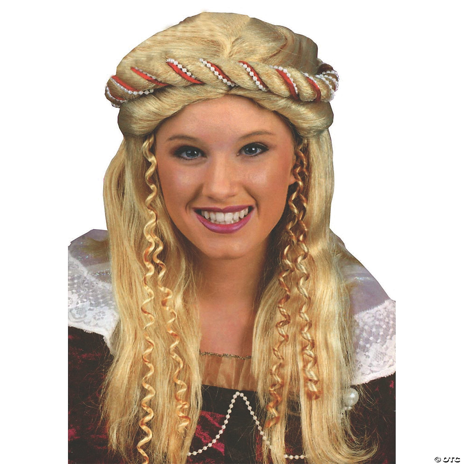 Renaissance Wig Adult Halloween Accessory