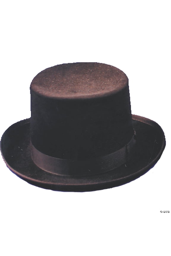 Costumes For All Occasions GA04BNLG Top Hat Felt Qual Brown Lrg