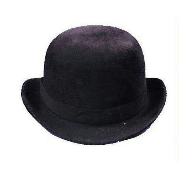 Costumes For All Occasions Ga102Md Derby Hat Black Felt Medium