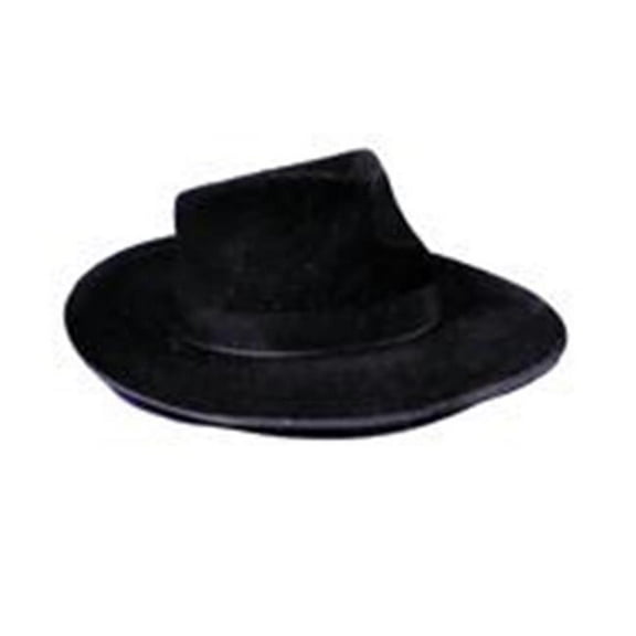 Costumes For All Occasions Ga27Bkmd Gangster Hat Black Medium