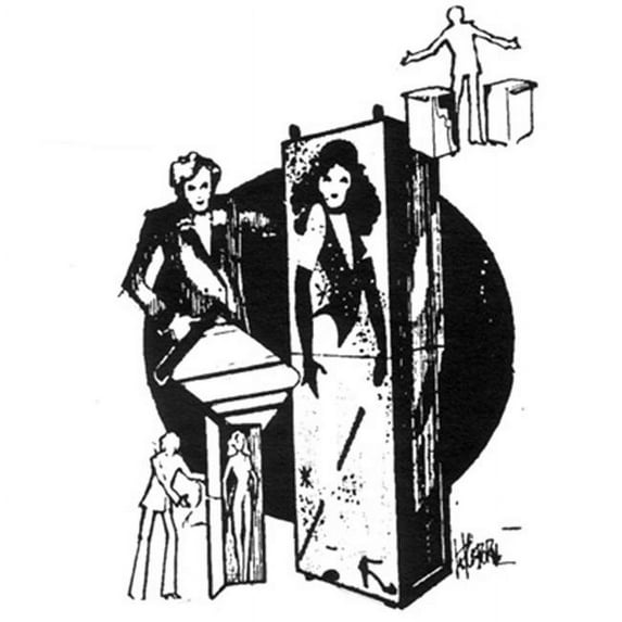 Costumes For All Occasions LB188 New Divided Lady Illusion Plan
