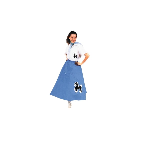 Turquoise Poodle Skirt Adult Halloween Costume