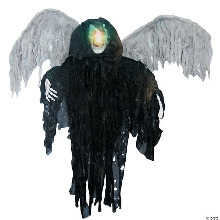 Sunstar 36" Hanging Winged Reaper Halloween Decoration