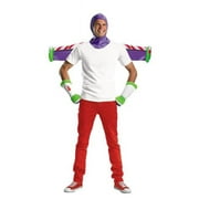 Costumes For All Occasions Toy Story Buzz Lightyear Mens Halloween Fancy-Dress Costume for Adult, Regular Standard