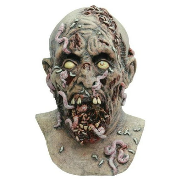 Adult's Infestado Zombie Head Mask Costume Accessory