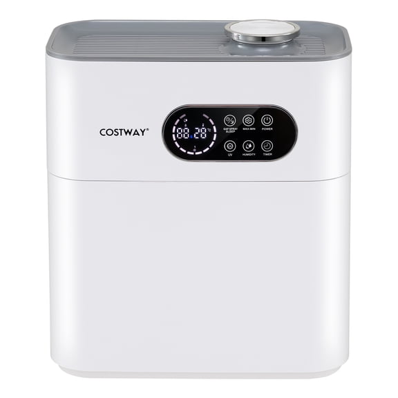 Costway 1.7 Gal Cool Mist Humidifier, 3 Mist Modes, 12H Timer, Remote Control for Home