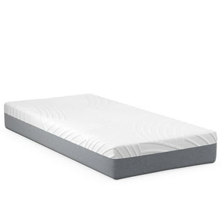 76 x 31 x 4 inch Tri Folding Foam Mattress with Bamboo Fiber Cover and Handle-Gray | Costway