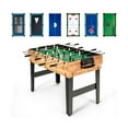 Costway 10in1 Convertible Combo Game Table Set, Multiple Game for