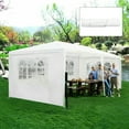 thumbnail image 1 of Costway 10'x20' Canopy Tent Heavy Duty Wedding Party Tent 4 Sidewalls W/Carry Bag, 1 of 10