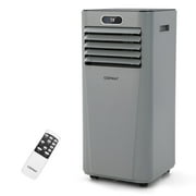Costway 10000 BTU (6000 BTU DOE) 350 sq ft Portable Air Conditioner, Gray