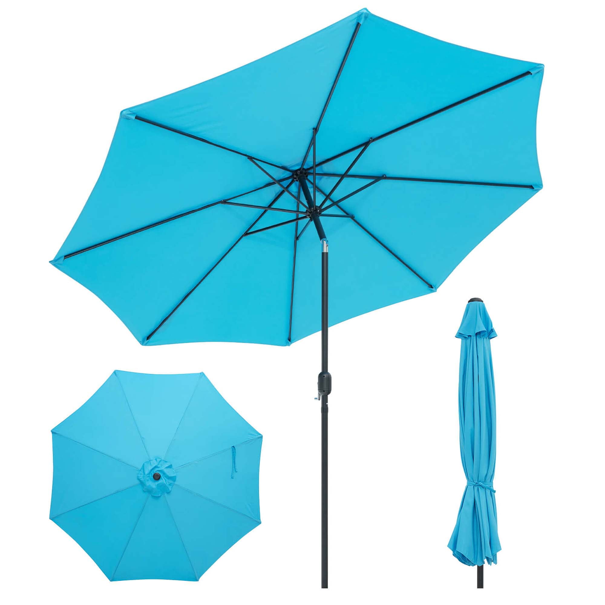 Costway 10FT Outdoor Patio Umbrella, Pool/Deck Sunshade