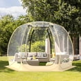 thumbnail image 1 of Costway 11 x 11 FT Outdoor Instant Tent Dome Pop up Bubble Tent for 6-10 People, 1 of 10