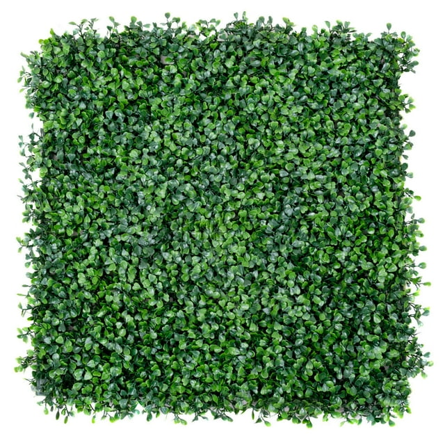 Costway 12 Artificial Hedge Plant Privacy Fence Screen Topiary