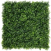 Costway 12 PCS 20x20 Artificial Boxwood Plant Wall Panel Hedge Privacy Fence