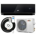 thumbnail image 1 of Costway 12000 BTU Wifi Enabled Mini Split Air Conditioner & Heater with Heat Pump Black, 1 of 12