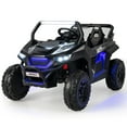thumbnail image 1 of Costway 12V 2-Seater Kids Ride On UTV RC Electric Vehicle Suspension with Lights & Music, 1 of 10