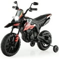 thumbnail image 1 of Costway 12V Licensed Aprilia Kids Ride On Motorcycle Electric Dirt Bike with Light & Music, 1 of 10