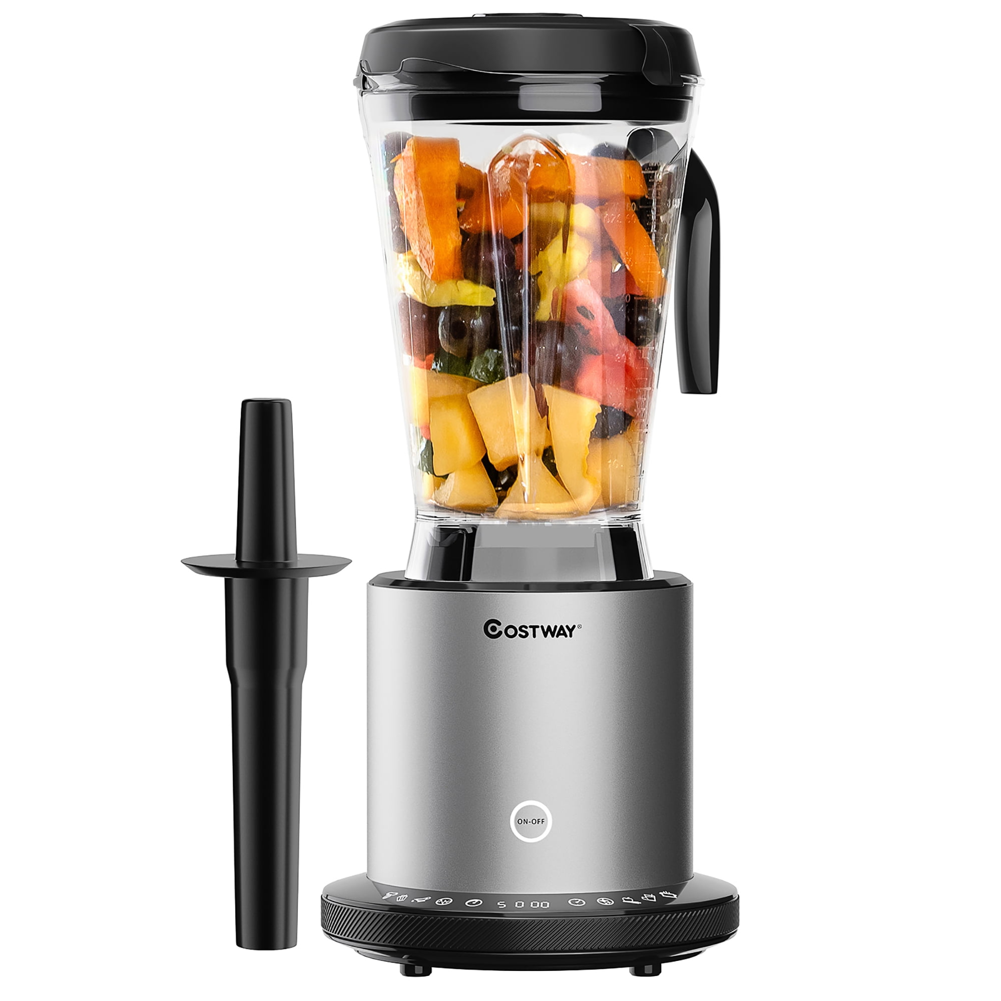COSTWAY Professional 64oz Countertop Blender, Smoothie Maker Built-in  Self-Cleaning with 10 Speed Control & 8 Pre-Set Programs, BPA-Free Pitcher