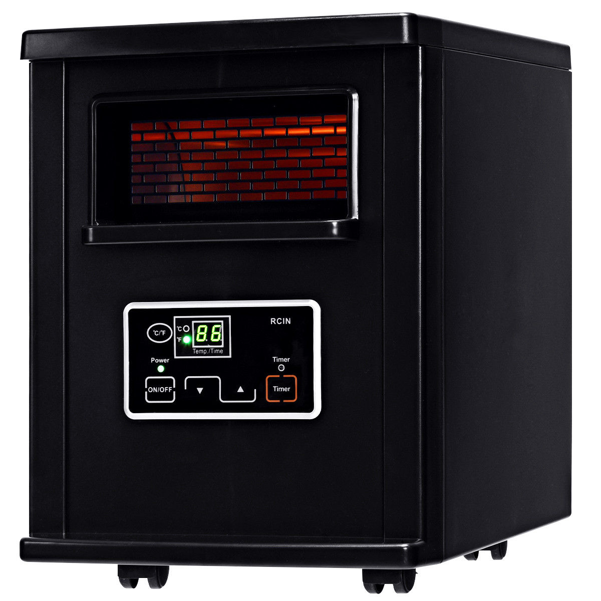 Konwin 1500W Infrared Quartz Large Room Indoor Home Tower Heater System