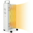 Costway 1500W Oil Filled Space Heater Electric Oil Radiant Heater w