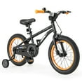 thumbnail image 1 of Costway 16-Inch Kid’s Bike for 4-7 Years Old with Adjustable Saddle & Anti-slip Handlebar Black, 1 of 10