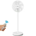 Costway 16'' Oscillating LARGE FLOOR Pedestal Fan 3Speed Adjustable Height w/ Remote Control