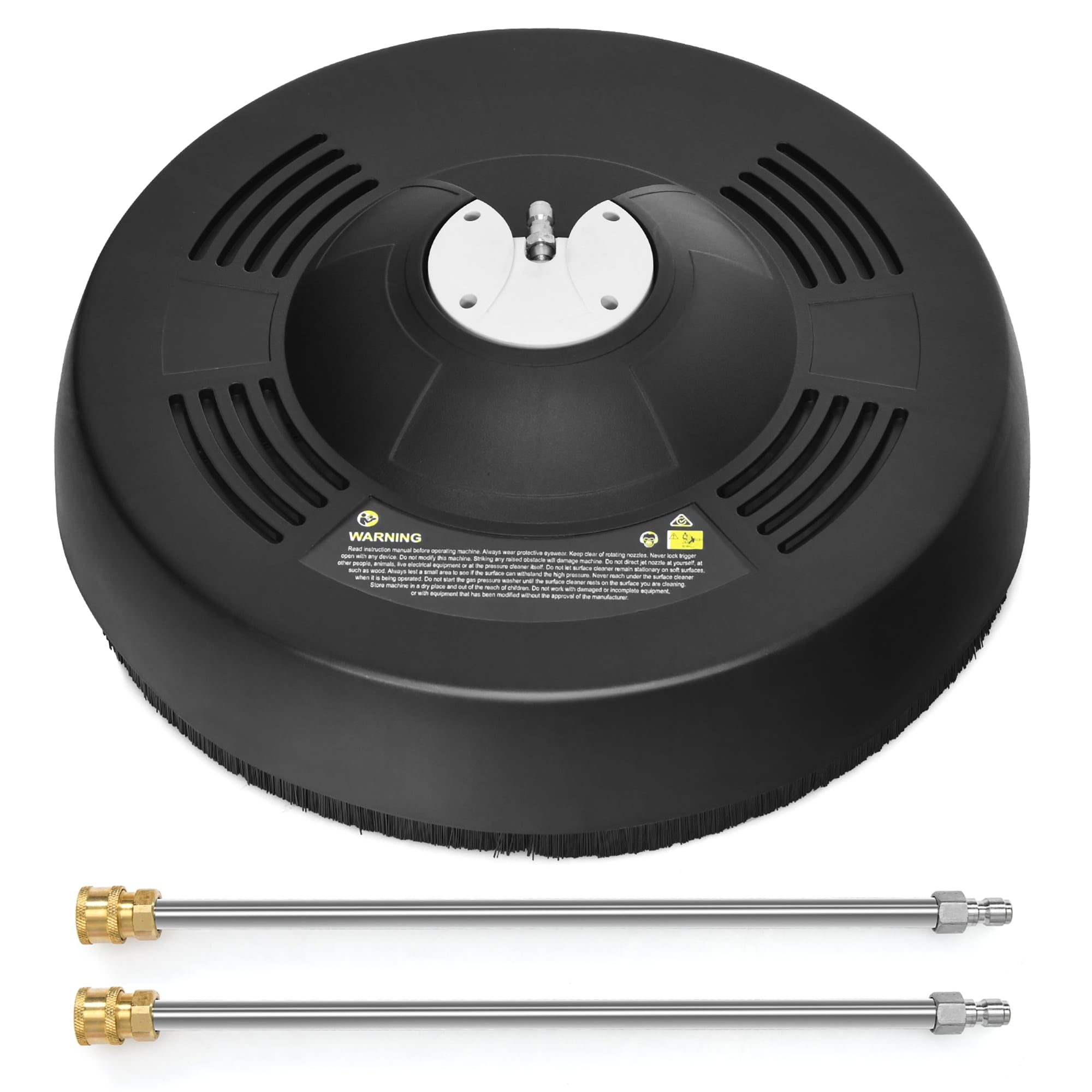 Costway 16'' Pressure Washer Surface Cleaner with 2 Extension