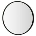 thumbnail image 1 of Costway 16''Round Wall Mounted Bathroom Mirror Aluminum Alloy Frame Decor Mirror Black, 1 of 10