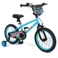 thumbnail image 1 of Costway 16 Inch Kids Bike with Training Wheels, Dual Hand & Coaster Brakes, Adjustable Seat Blue, 1 of 10