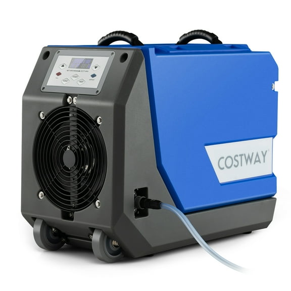 Costway 180-Pint Commercial Dehumidifier with Pump & Drain Hose 6,000 Sq. ft Coverage Area