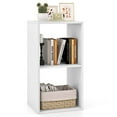thumbnail image 1 of Costway 2-Cube Bookcase Open Back Bookshelf with Anti-tip Kit Modern Style Organizer, 1 of 10