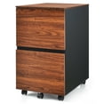 thumbnail image 1 of Costway 2 Drawer Mobile File Cabinet Rolling Filing Cabinet, 1 of 12
