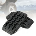 thumbnail image 1 of Costway 2 PCS Short Recovery Traction Boards Set with Jack Lift Base for 4WD ATV UTV SUV Black, 1 of 10
