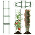Costway 2Pack Adjustable Height Garden Trellis, Metal Plant Support