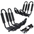 Costway Universal Foam Automotive JBar Kayak Carrier for Car, SUV