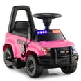 thumbnail image 1 of Costway 2-in-1 6V Kids Ride On  Car Toddler Push Car with Megaphone & Siren Pink, 1 of 10