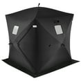 thumbnail image 1 of Costway 2-person Ice Fishing Shelter Tent Portable Pop Up House Outdoor Fish Equipment, 1 of 9