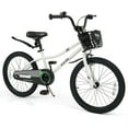 thumbnail image 1 of Costway 20” Kids Bike with Hand & Coaster Brakes, Adjustable Seat & Handlebar, Kickstand White, 1 of 9