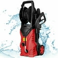 thumbnail image 1 of Costway 2030PSI Electric Pressure Washer Cleaner 1.7 GPM 1800W with Hose Reel Red, 1 of 12