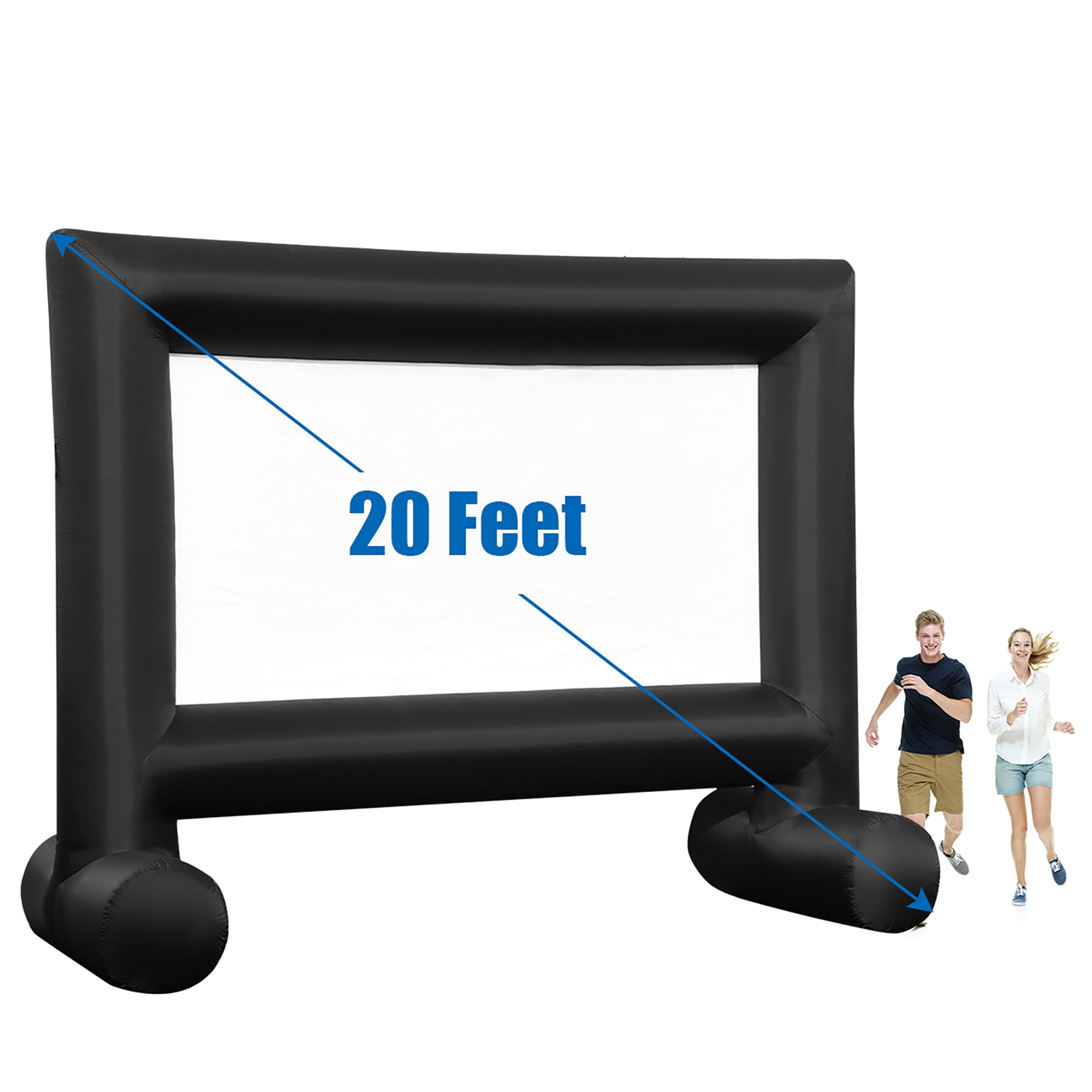 Costway 20FT Inflatable Projector Screen Projection Outdoor Home