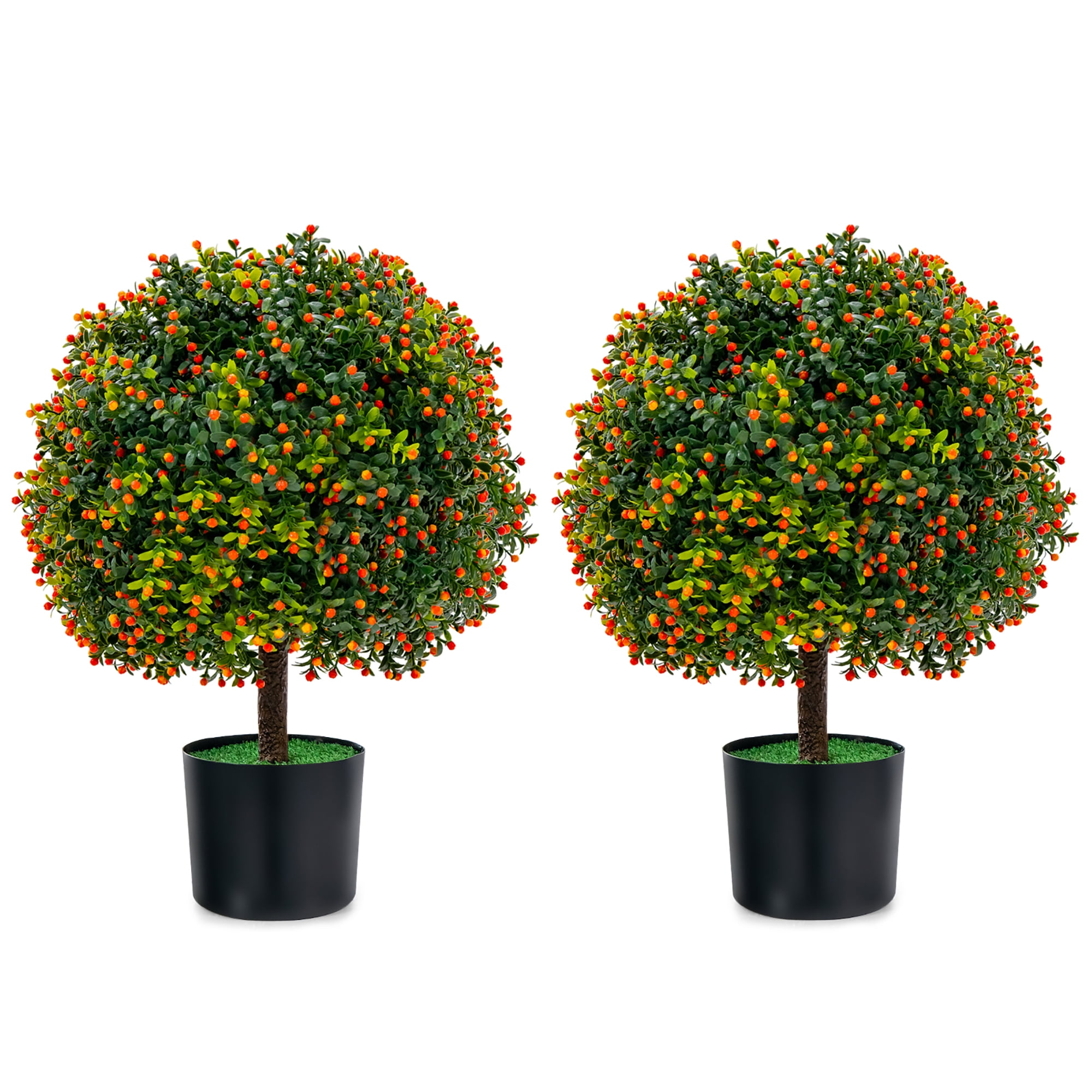 Free Shipping! Costway 22'' UV Resistant Outdoor Artificial