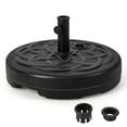 thumbnail image 1 of Costway 22'' Patio Fillable Round Umbrella Base Stand Water/Sand Fit Pole 1.5'' & 1.9'', 1 of 10